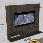 CENTRO DE ENTRETENIMIENTO 1.40ANCHO (MTS) X 1.10ALTO (MTS) X 25PROF. (CM) – CÓDIGO M0-716