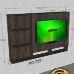 CENTRO DE ENTRETENIMIENTO 1.50ANCHO (MTS) X 1.00ALTO (MTS) X 15PROF. (CM) – CÓDIGO M0-715