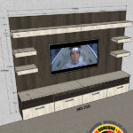 CENTRO DE ENTRETENIMIENTO 2.70ANCHO (MTS) X 2.00ALTO (MTS) X 40PROF. (CM) – CÓDIGO M0-719