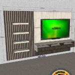 CENTRO DE ENTRETENIMIENTO 3.20ANCHO (MTS) X 2.00ALTO (MTS) X 35PROF. (CM) – CÓDIGO M0-720