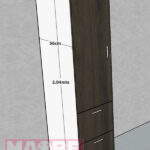 COCINA DESPENSA 50ANCHO X 219ALTO (CM) – CÓDIGO M0-738