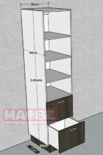 COCINA DESPENSA 50ANCHO X 219ALTO (CM) – CÓDIGO M0-738 - Imagen 2