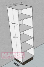 COCINA DESPENSA 60ANCHO X 209ALTO (CM) &ndash; C&Oacute;DIGO M0-739 - Imagen 2
