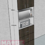 COCINA DESPENSA 65ANCHO X 209ALTO (CM) &ndash; C&Oacute;DIGO M0-741