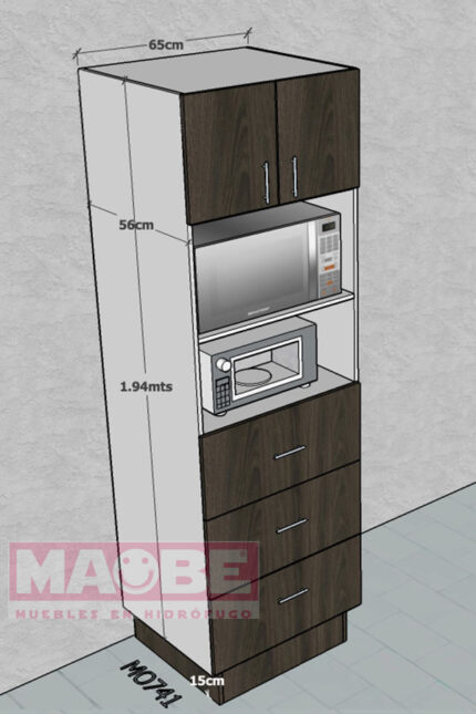 COCINA DESPENSA 65ANCHO X 209ALTO (CM) – CÓDIGO M0-741