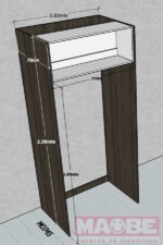 COCINA REFRI EMPOTRADA 103ANCHO X 230ALTO (CM) &ndash; C&Oacute;DIGO M0-745 - Imagen 2