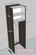 COCINA REFRI EMPOTRADA 63ANCHO X 210ALTO (CM) &ndash; C&Oacute;DIGO M0-746 - Imagen 2