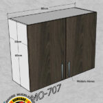 COCINA MÓDULO AÉREO 80 ANCHO (CM) – CÓDIGO M0-707