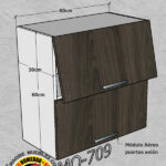 COCINA MÓDULO AÉREO 60 ANCHO (CM) – CÓDIGO M0-709