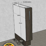 COCINA MÓDULO BASE 15, 20 Ó 24ANCHO (CM) – CÓDIGO M0-723