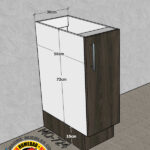 COCINA MÓDULO BASE 30ANCHO (CM) – CÓDIGO M0-724