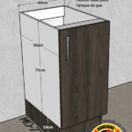 COCINA MÓDULO BASE 40ANCHO (CM) – CÓDIGO M0-725