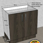 COCINA MÓDULO BASE 80ANCHO (CM) – CÓDIGO M0-727