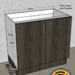 COCINA MÓDULO BASE 90ANCHO (CM) – CÓDIGO M0-728