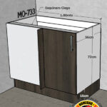 COCINA MÓDULO BASE 100ANCHO (CM) – CÓDIGO M0-733